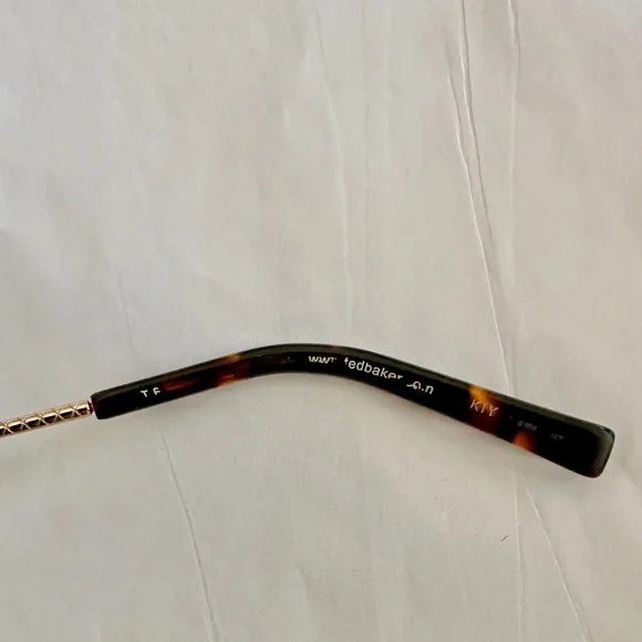 Ted Baker Gold Aviator Sunglasses - Picture 4 of 6